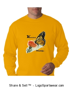 Hanes Adult Long Sleeve Beefy-T Design Zoom